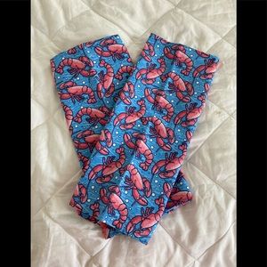 Set of 2 Vineyard Vines Lobster Tea Towels